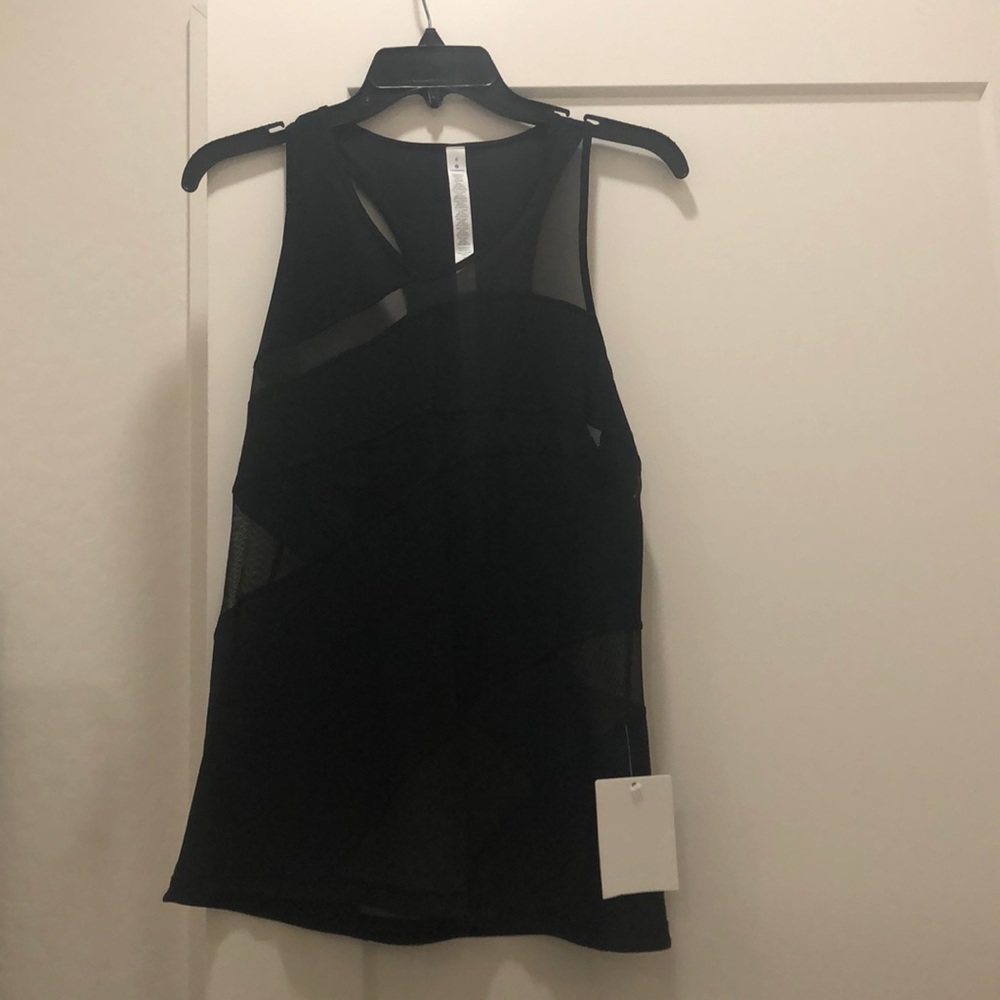 Mesh in motion racer back!